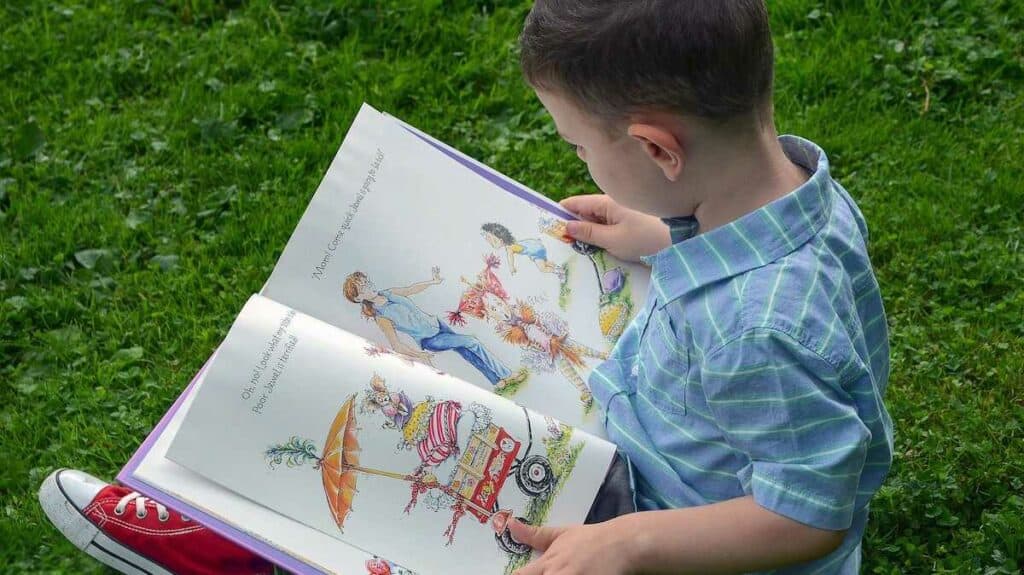 boy reading