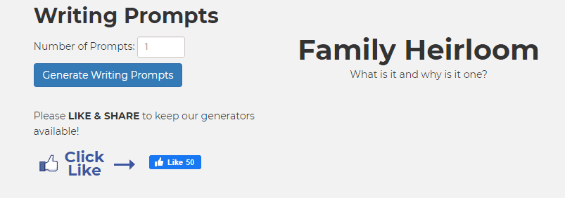 randomwordgenerator.com screenshot